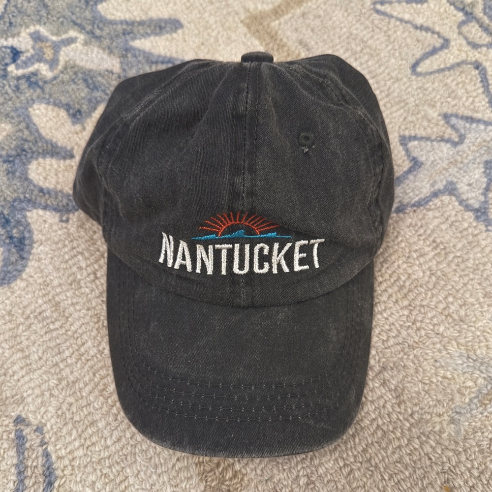Faherty Nantucket Baseball Cap Grey